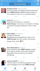 voice message tweets